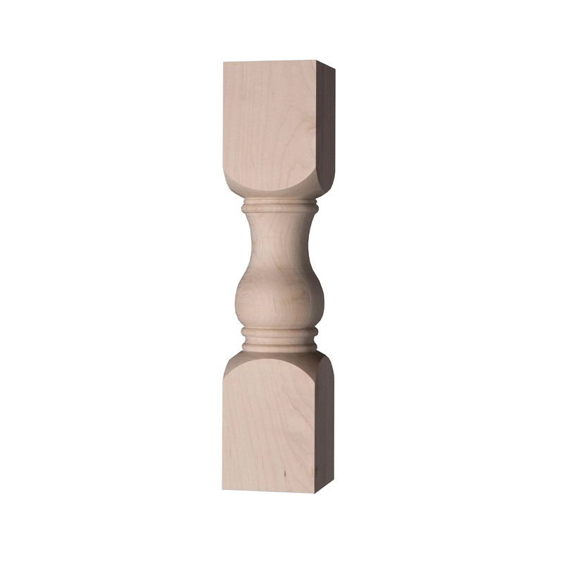 Shanty to Chic Coffee Table Leg - Species:Maple Soft